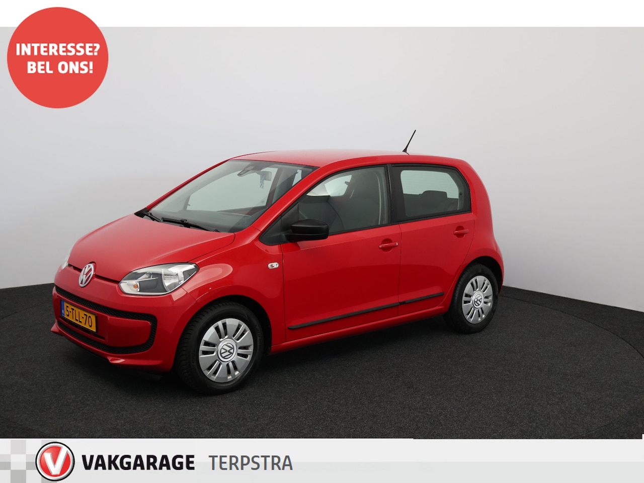 Volkswagen Up! - 1.0 move up! BlueMotion /67000KM NAP! /5-Drs /Airco /Elek. ramen voor /C.V. afstand /Radio - AutoWereld.nl