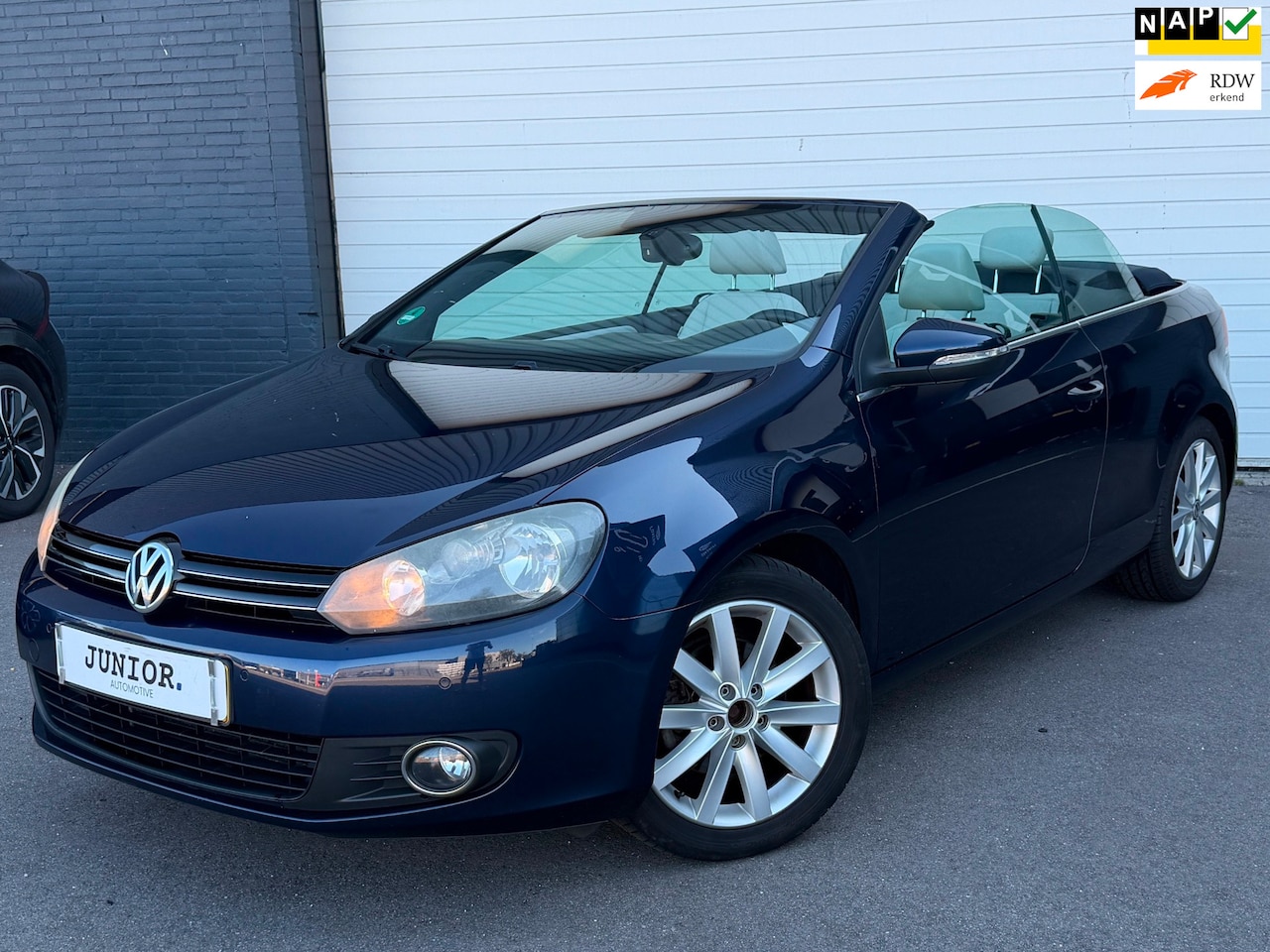 Volkswagen Golf Cabriolet - 1.2 TSI BlueMotion LEDER/NAVI/PDC/CRUISE/CLIMA/LMV - AutoWereld.nl
