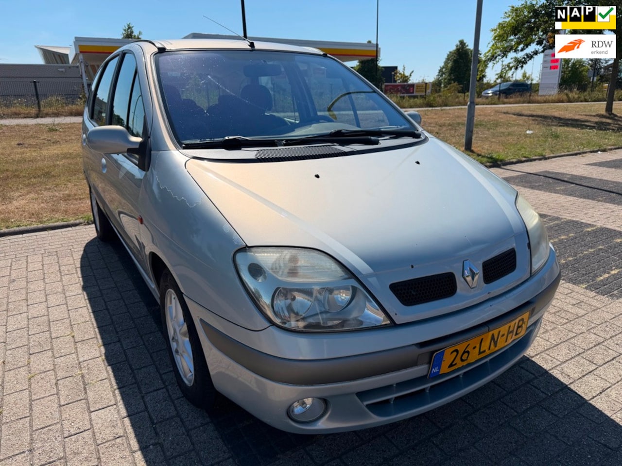 Renault Scénic - 1.6-16V Air AUTOMAAT Airco/Clima Elektr pakket Nieuwe apk LM Velgen Fijne hoge instap auto - AutoWereld.nl