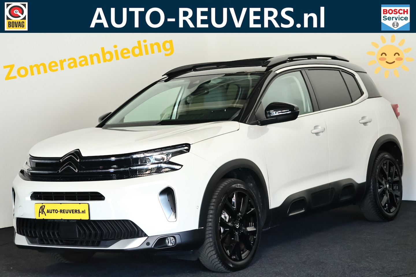 Citroën C5 Aircross - 1.2 Hybrid 136 ë-Series / Opendak / LED / ACC / CarPlay / Cam - AutoWereld.nl