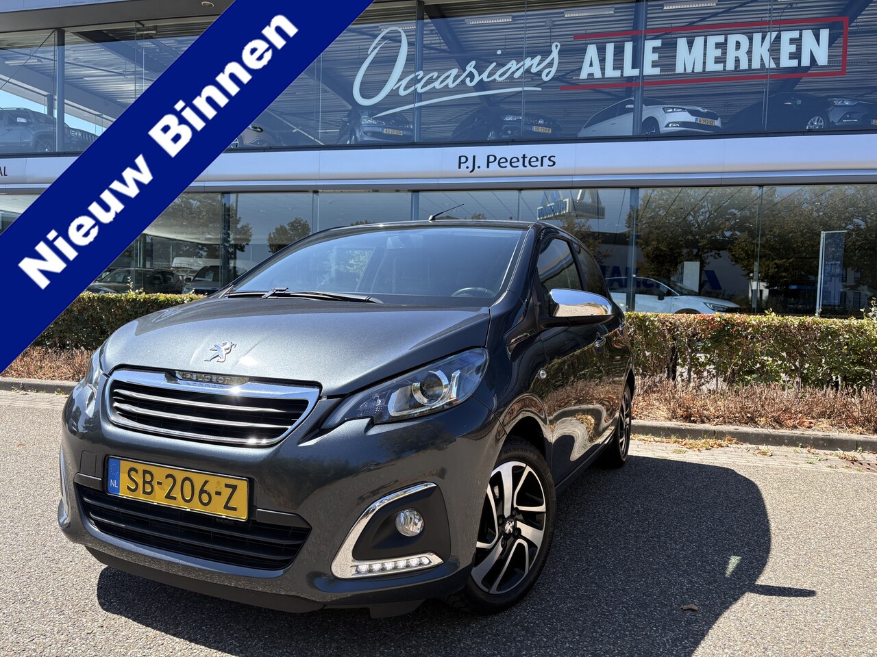 Peugeot 108 - 1.0 e-VTi Allure Airco - Achteruitrijcamera - Bluetooth - Led verlichting - Elektrische ra - AutoWereld.nl