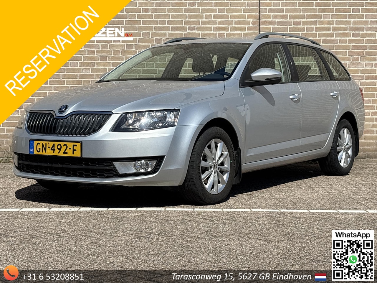 Skoda Octavia Combi - 1.6 TDI Greentech Ambition Businessline DSG Automaat | Navi | Climate | Cruise | PDC | Tre - AutoWereld.nl