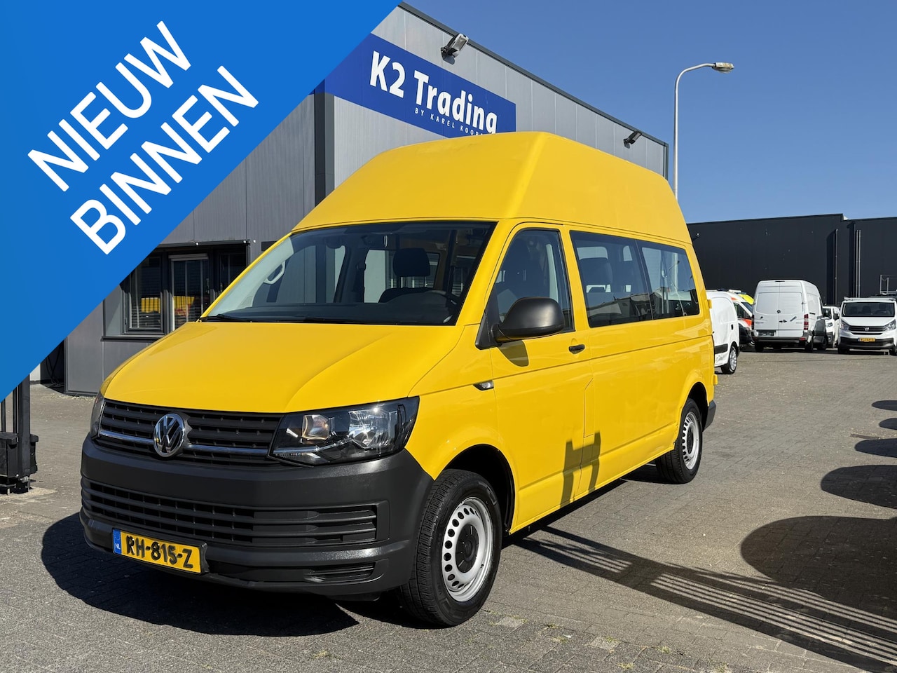 Volkswagen Transporter Kombi - 2.0 TDI L2H3 Trendline 150PK Automaat Euro-6 INCL BTW. - AutoWereld.nl