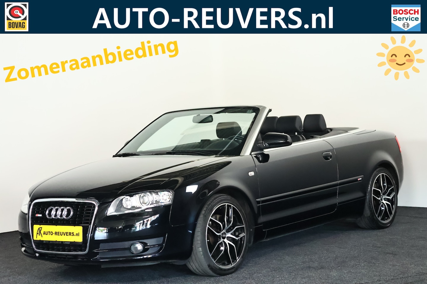 Audi A4 Cabriolet - 3.2 FSI S-Line Cruise / Automaat / Xenon / Leder - AutoWereld.nl