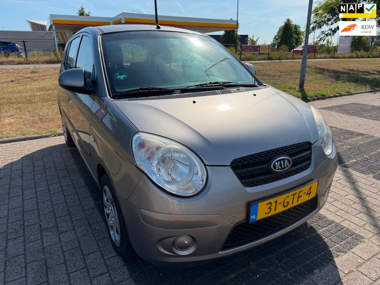 Kia Picanto - 1.0 X-tra Airco Elektr Ramen Nieuwe APK Rijdt en schakelt goed Zuinig in verbruik en belas - AutoWereld.nl