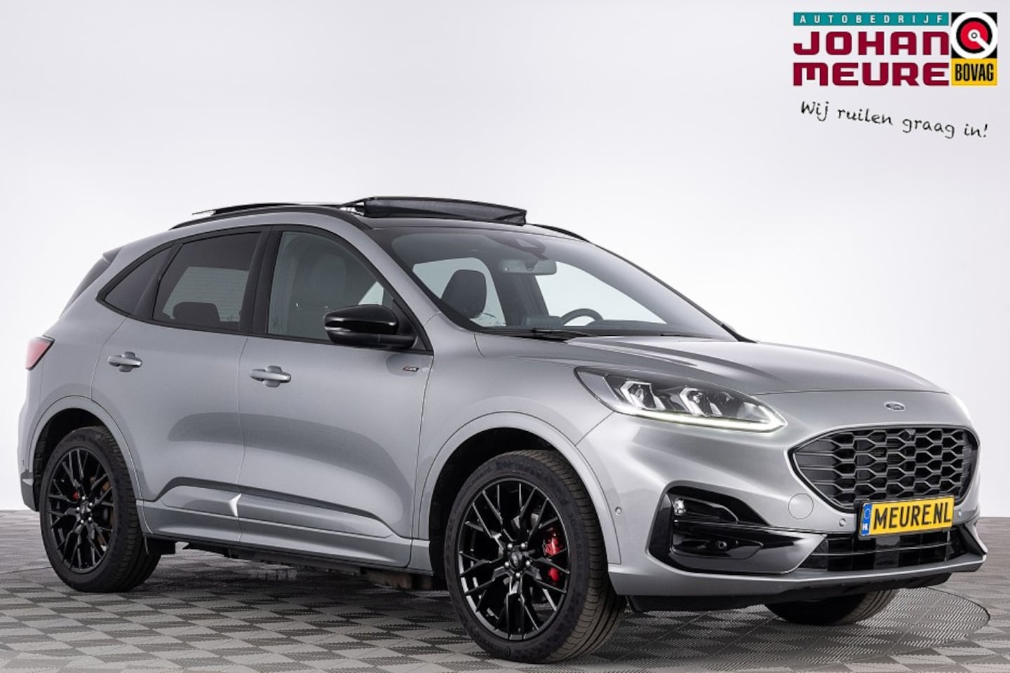 Ford Kuga - 2.5 PHEV ST-Line X Black Pack | PANORAMADAK | B&O | 20 Inch | Half LEDER | EL. Stoel - AutoWereld.nl