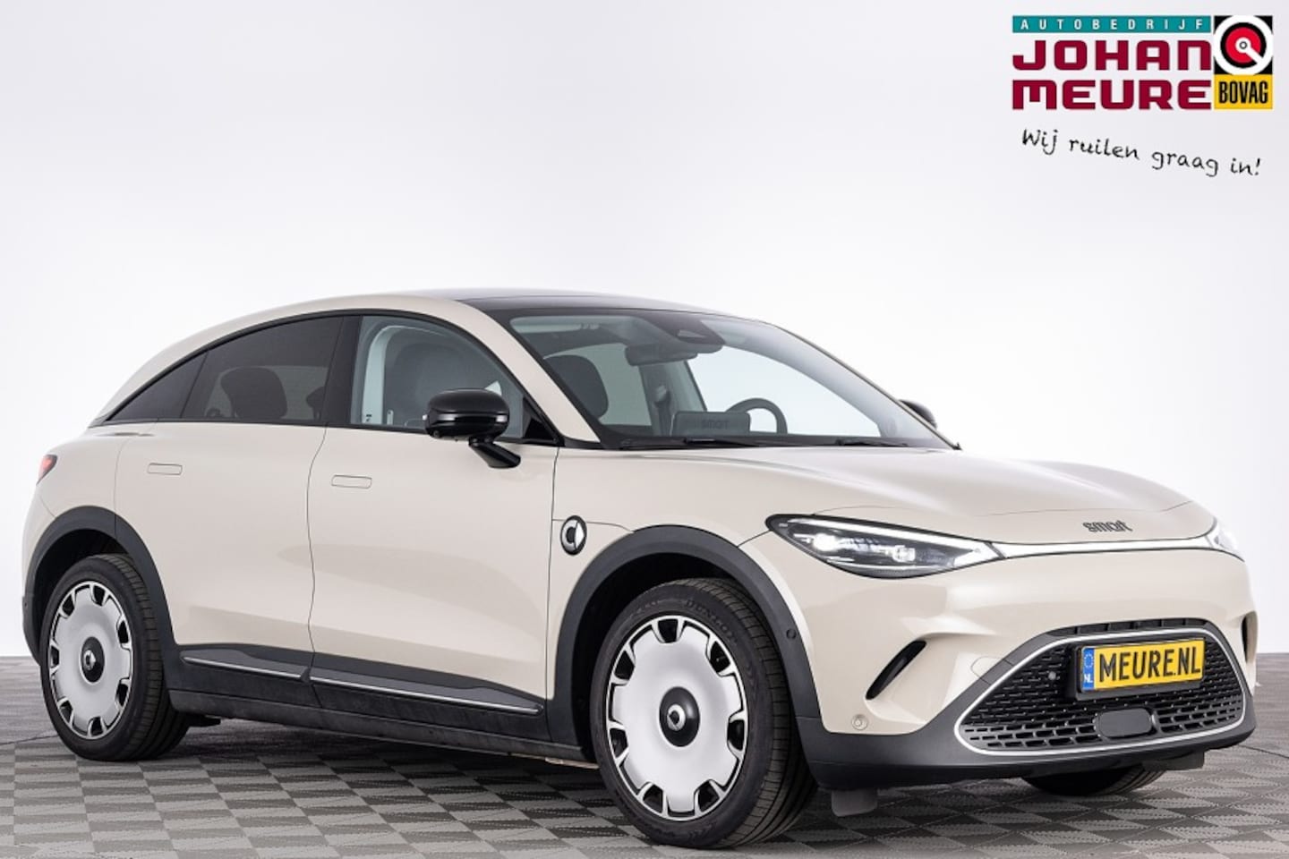 Smart #3 - 66kWh Premium | PANORAMA | LEDER | *SOH 97,8% | Ceramic cream - AutoWereld.nl