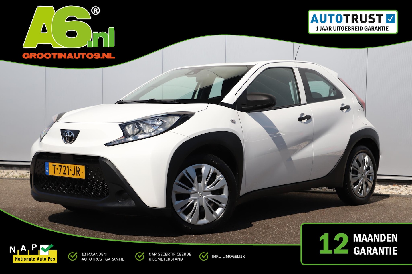 Toyota Aygo X - 1.0 VVT-i MT Quiet Edition Airco Adaptive Cruise Elektrische Ramen CV - AutoWereld.nl