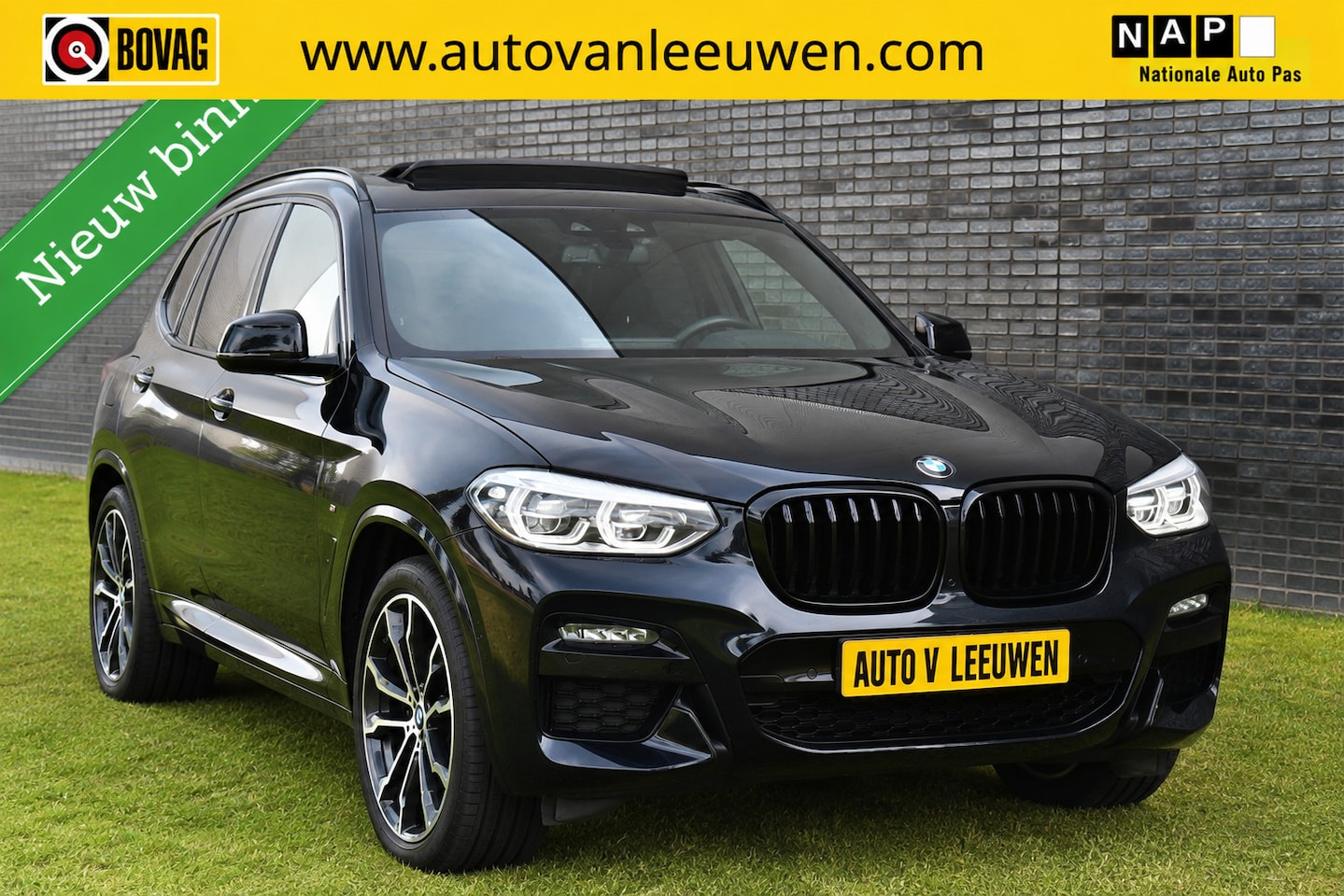 BMW X3 - xDrive30e High Executive Plug In M-PAKKET/PANORAMADAK/HEAD UP/ETC.! - AutoWereld.nl
