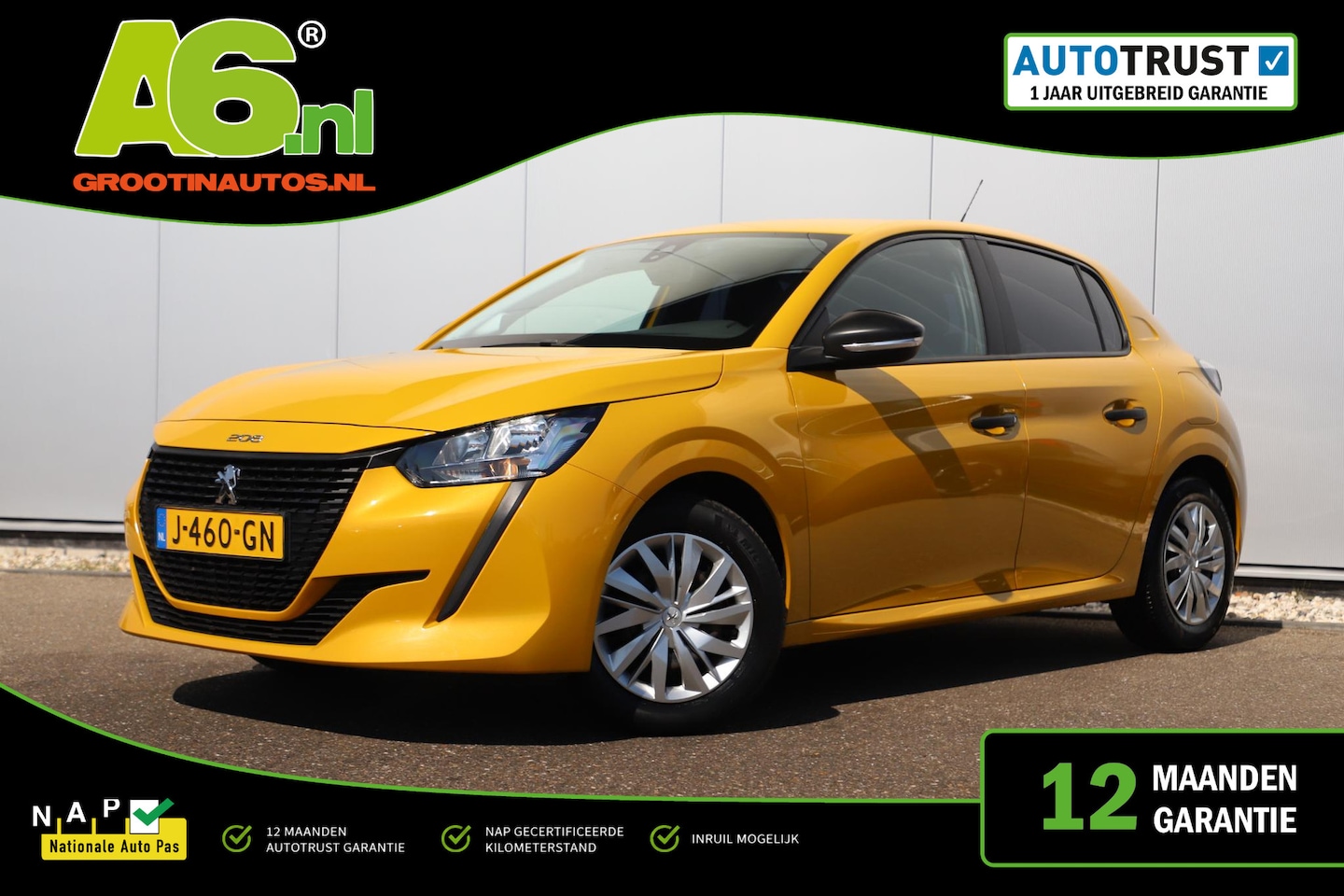 Peugeot 208 - 1.2 PureTech Like Airco Radio Bluetooth Cruise Control - AutoWereld.nl