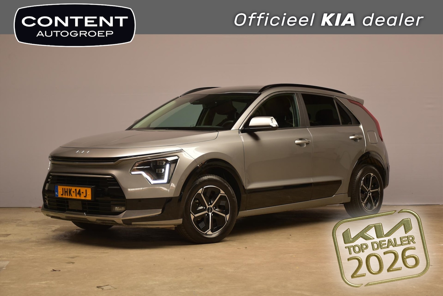 Kia Niro - 1.6 GDi Hybrid DynamicPlusLine |BTW |15dkm! - AutoWereld.nl