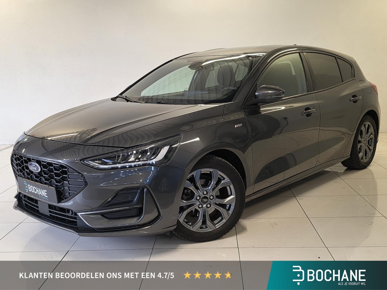 Ford Focus - 1.0 EcoBoost Hybrid ST Line | Stoel-, stuur- en voorruitverwarming | Apple Carplay/Android - AutoWereld.nl
