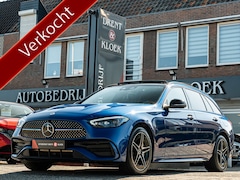 Mercedes-Benz C-klasse Estate - 300 e AMG Line PANO HUD MEMORY STOELEN LEDER STOELVERW EN KOEL BOMVOL
