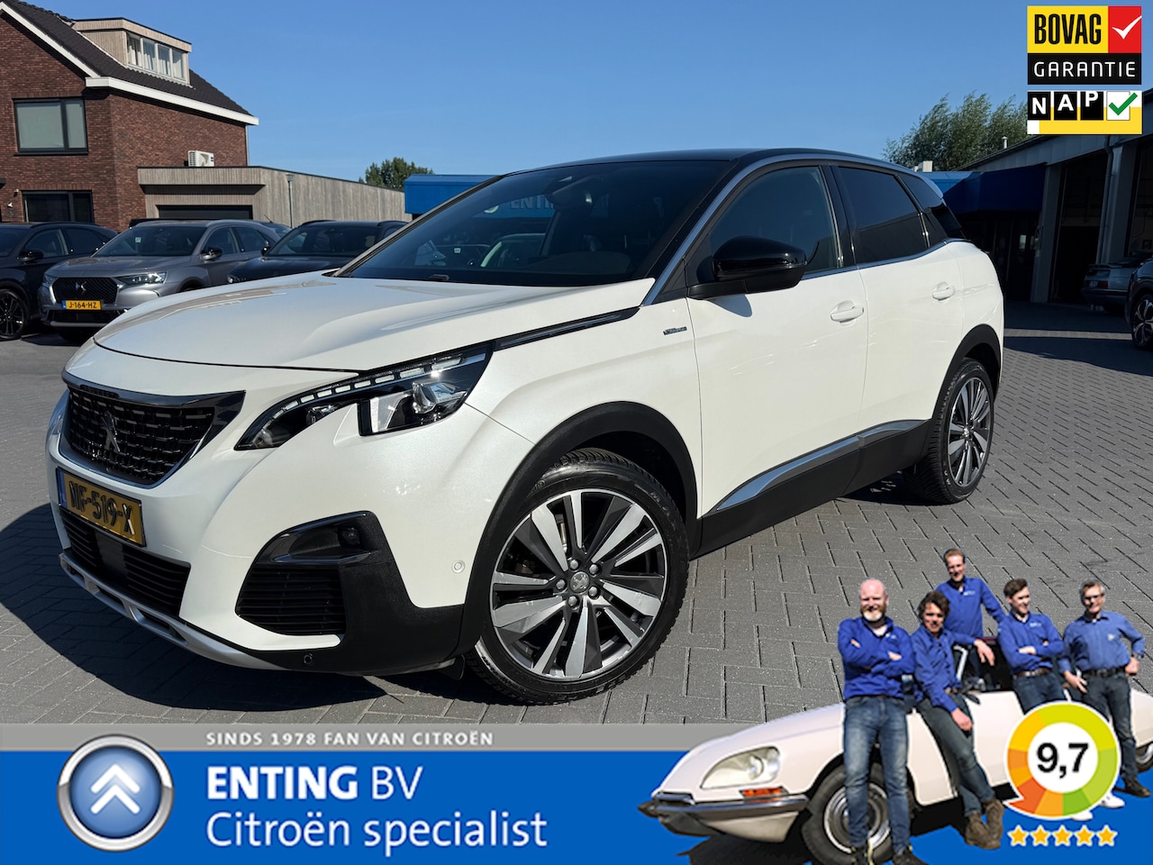 Peugeot 3008 - 1.2 PT 130 GT LINE FULL LED HIFI CAMERA TREKHAAK DEALER OH - AutoWereld.nl