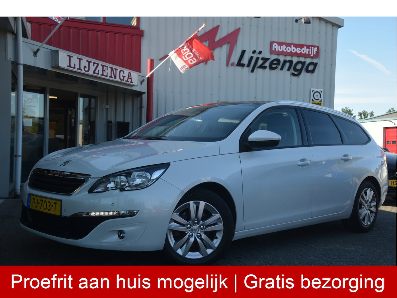 Peugeot 308 SW - 1.6 BlueHDI Blue Lease Executive Navi | Trekhaak | Pano | PDC | LMV | Clima | Bluetooth - AutoWereld.nl