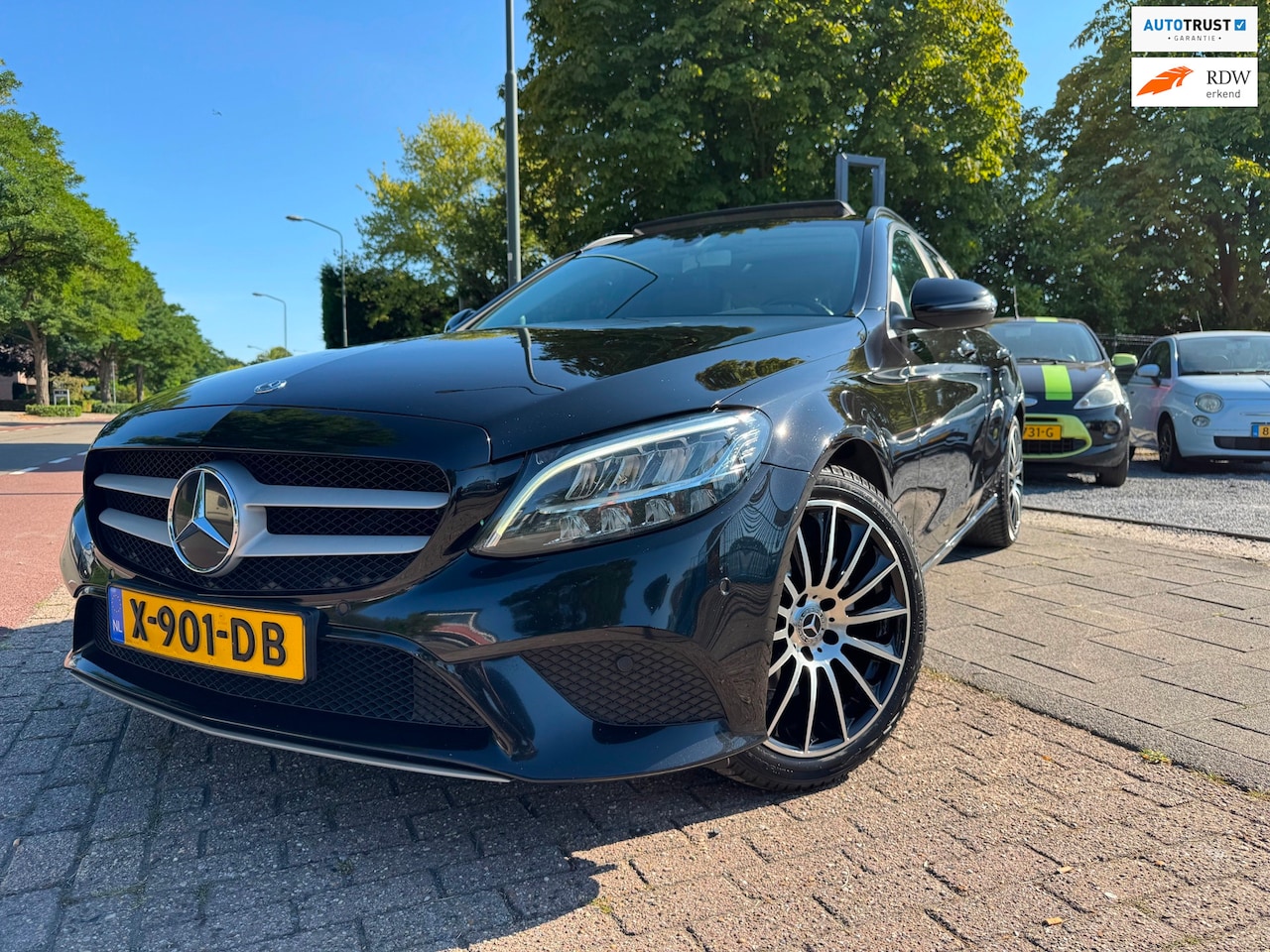 Mercedes-Benz C-klasse Estate - 180 d Business Clima Elek Pakket Led Panoramadak - AutoWereld.nl