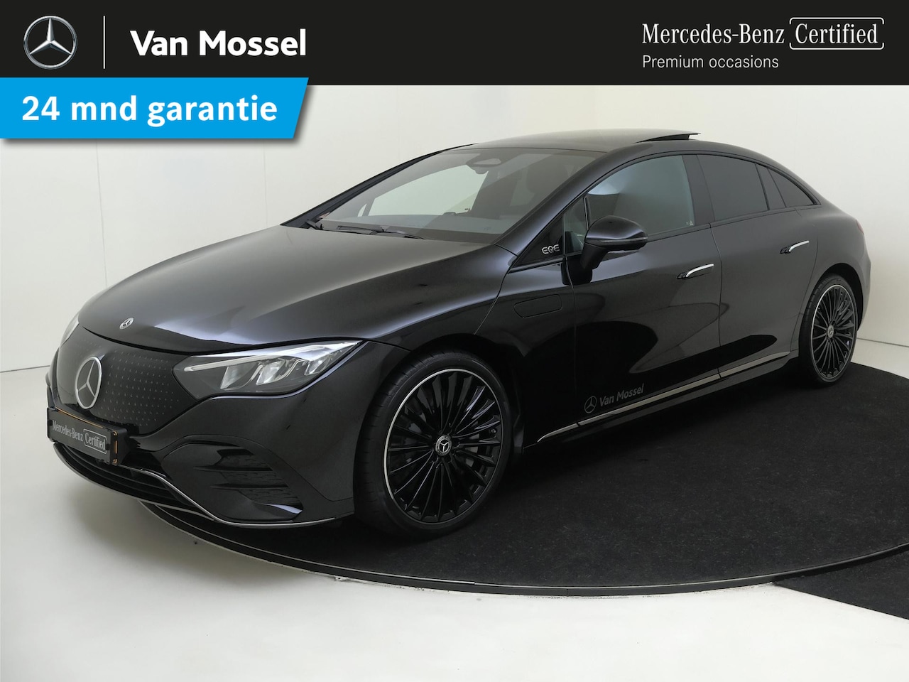 Mercedes-Benz EQE - 300 Business Solution AMG 90 kWh / Luchtvering / Panaroma-dak / Memory-Stoelen / - AutoWereld.nl