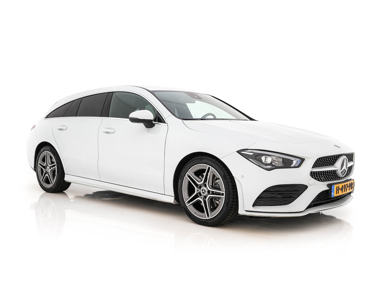 Mercedes-Benz CLA-klasse Shooting Brake - 200 AMG-Sportpack Business Solution (INCL-BTW) Aut. *LEATHER-MICROFIBRE | FULL-LED | HEATE - AutoWereld.nl
