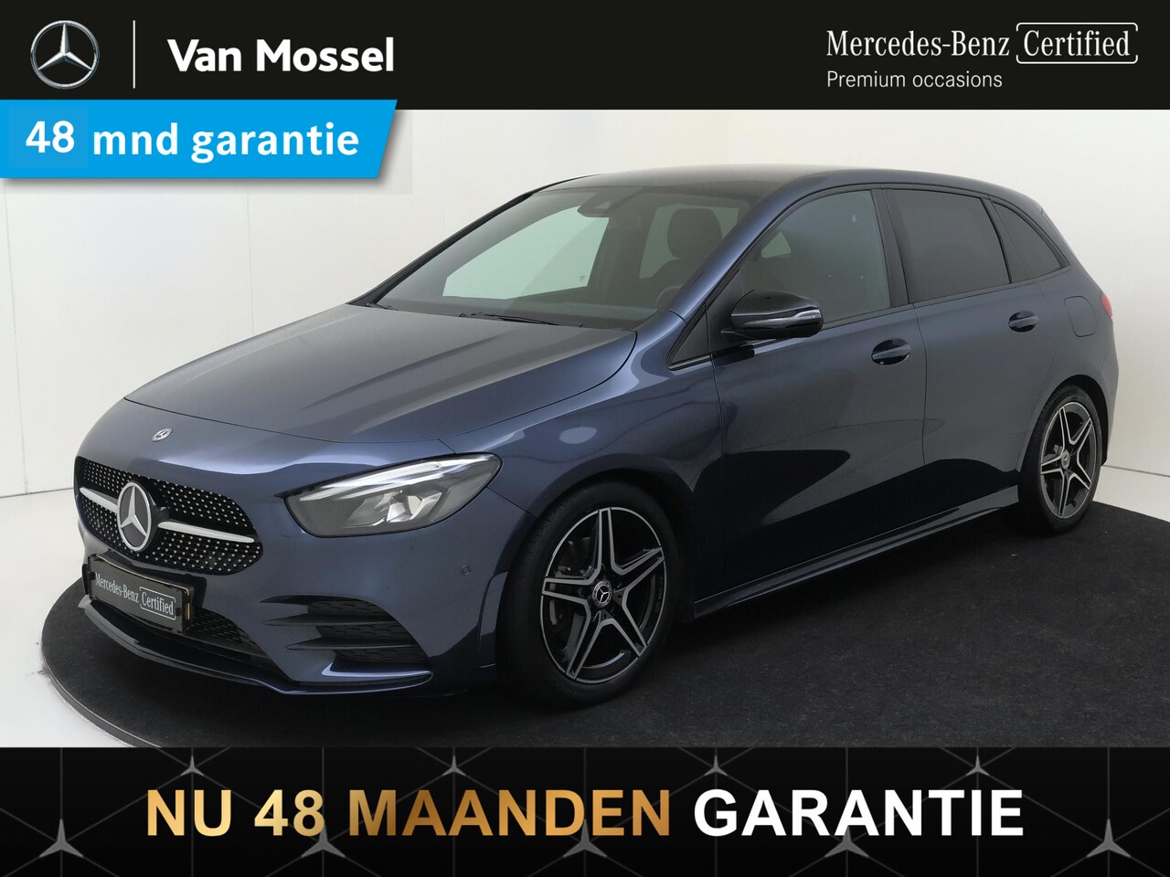 Mercedes-Benz B-klasse - 180 Business Solution AMG /Nightpakket /18Inch /Achteruitrijcamera /CarPlay - AutoWereld.nl