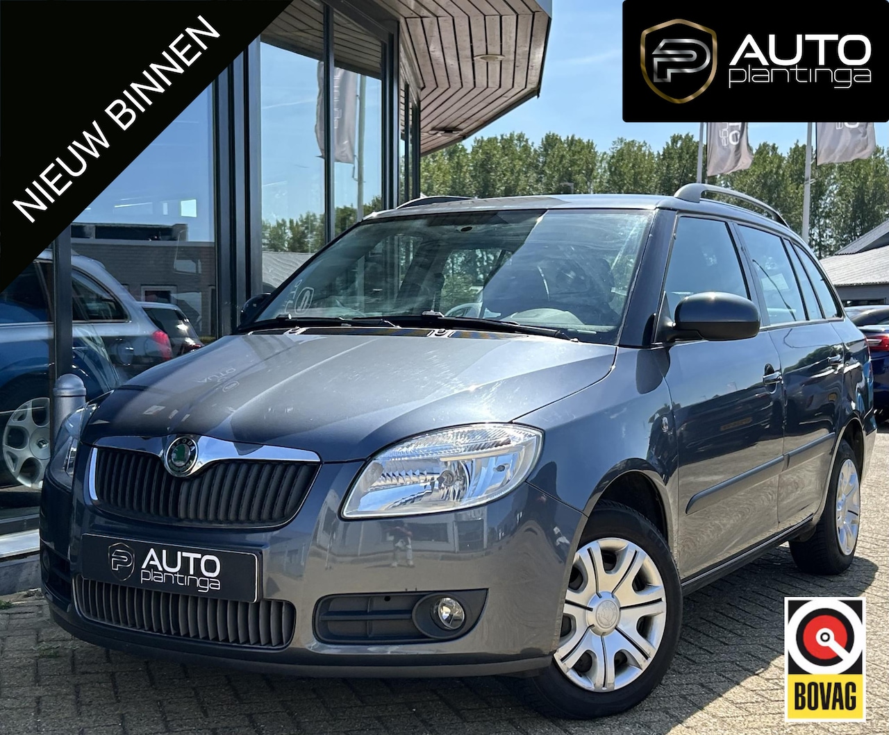 Skoda Fabia Combi - 1.4-16V Ambition 86PK | Nette Staat | 2e Eigenaar | NL AUTO | NAP | Trekhaak | Airco | Cru - AutoWereld.nl