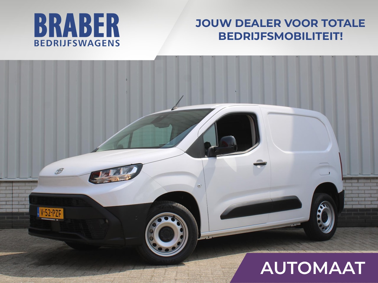Toyota ProAce City - 1.5 D-4D L1 Professional | Automaat | 3-zits | Clima | Navi | Camera | Cruise | Dodehoek d - AutoWereld.nl
