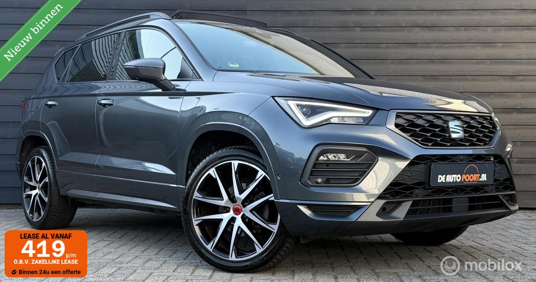 SEAT Ateca - 1.5 TSI FR DSG Pano.dak/Viritual/Carplay/Winterpakket - AutoWereld.nl