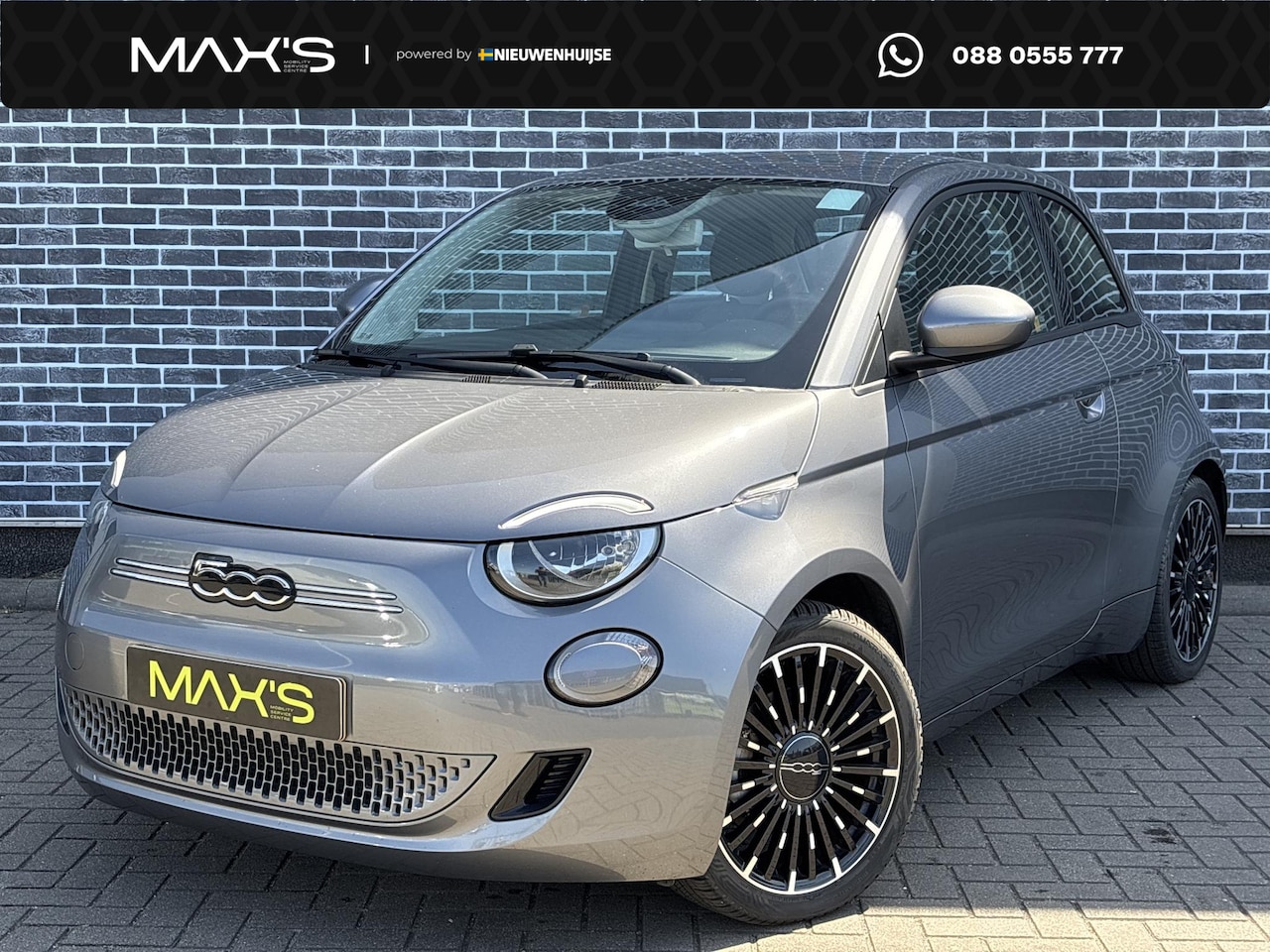 Fiat 500 - Icon 42 kWh | 300km Actieradius | Navigatie | Apple Carplay | Android Auto | Cruise Contro - AutoWereld.nl