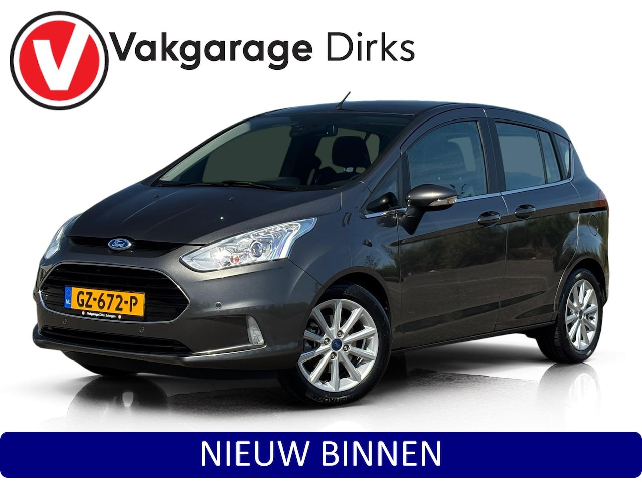 Ford B-Max - 1.6 TI-VCT Aut. Titanium ✅ Camera ✅ Navi ✅ Cruise - AutoWereld.nl