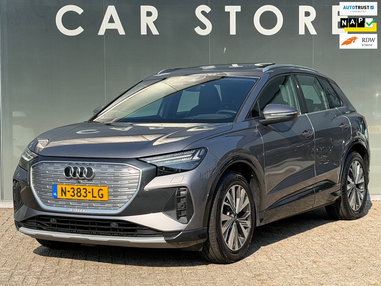 Audi Q4 e-tron - 40 Launch edition Advanced Plus 77 kWh PANORAMADAK SOH 91,49% - AutoWereld.nl