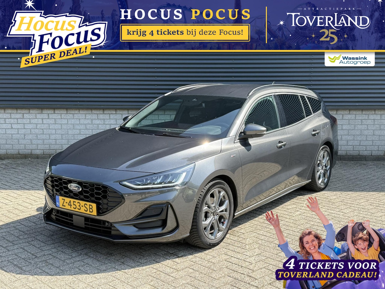 Ford Focus Wagon - 1.0 EcoBoost Hybrid 125pk ST-Line Adaptieve Cruise Control | Winter Pack | Apple Carplay / - AutoWereld.nl