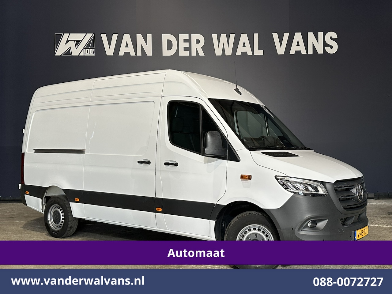 Mercedes-Benz Sprinter - 317 CDI 170pk 9G-Tronic Automaat L2H2 2025 model Euro6 Airco | Camera | Navigatie | Adapti - AutoWereld.nl