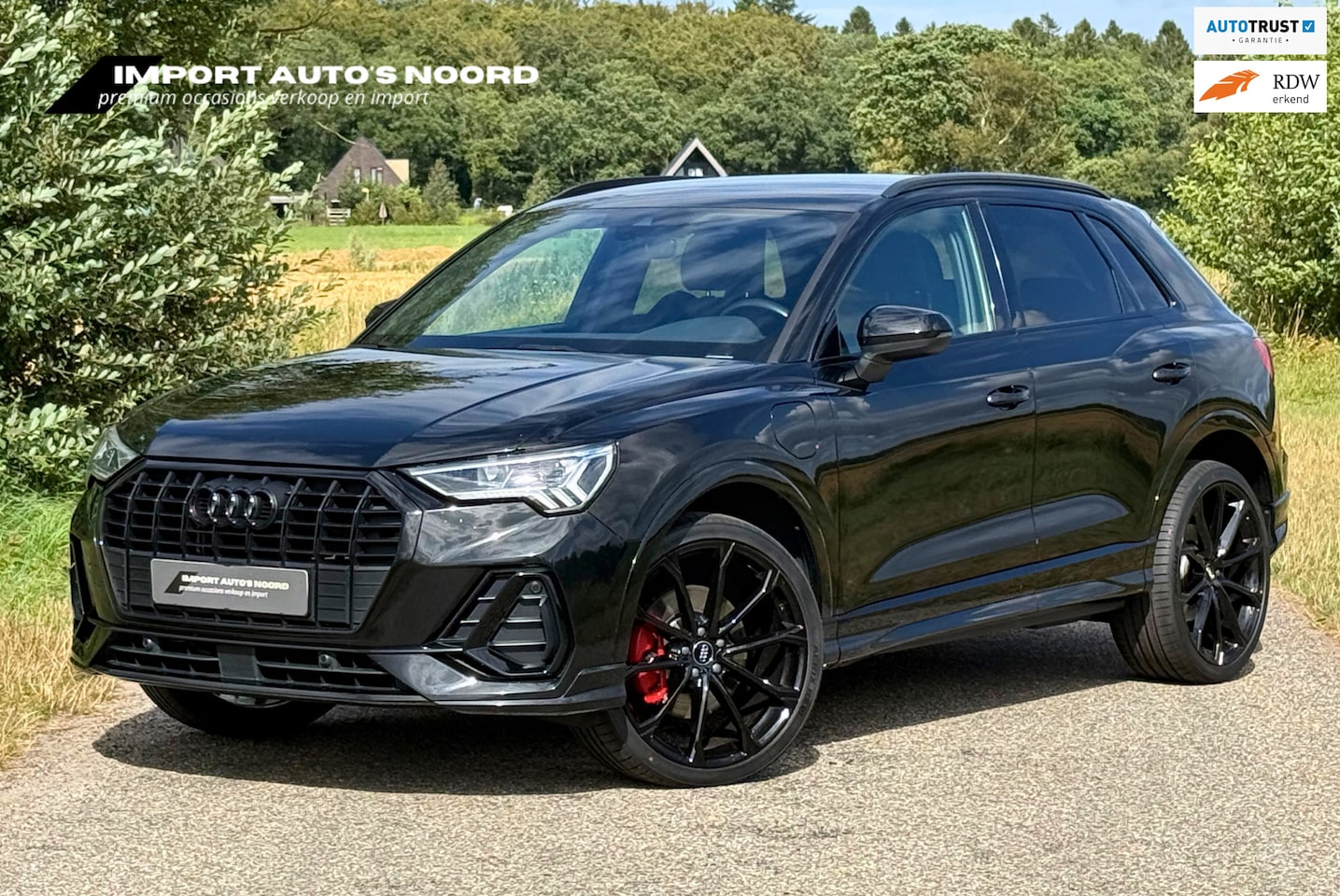 Audi Q3 - 45 TFSI e S edition S-line interieur 21 inch Sfeerverlichting Carplay ACC Camera - AutoWereld.nl