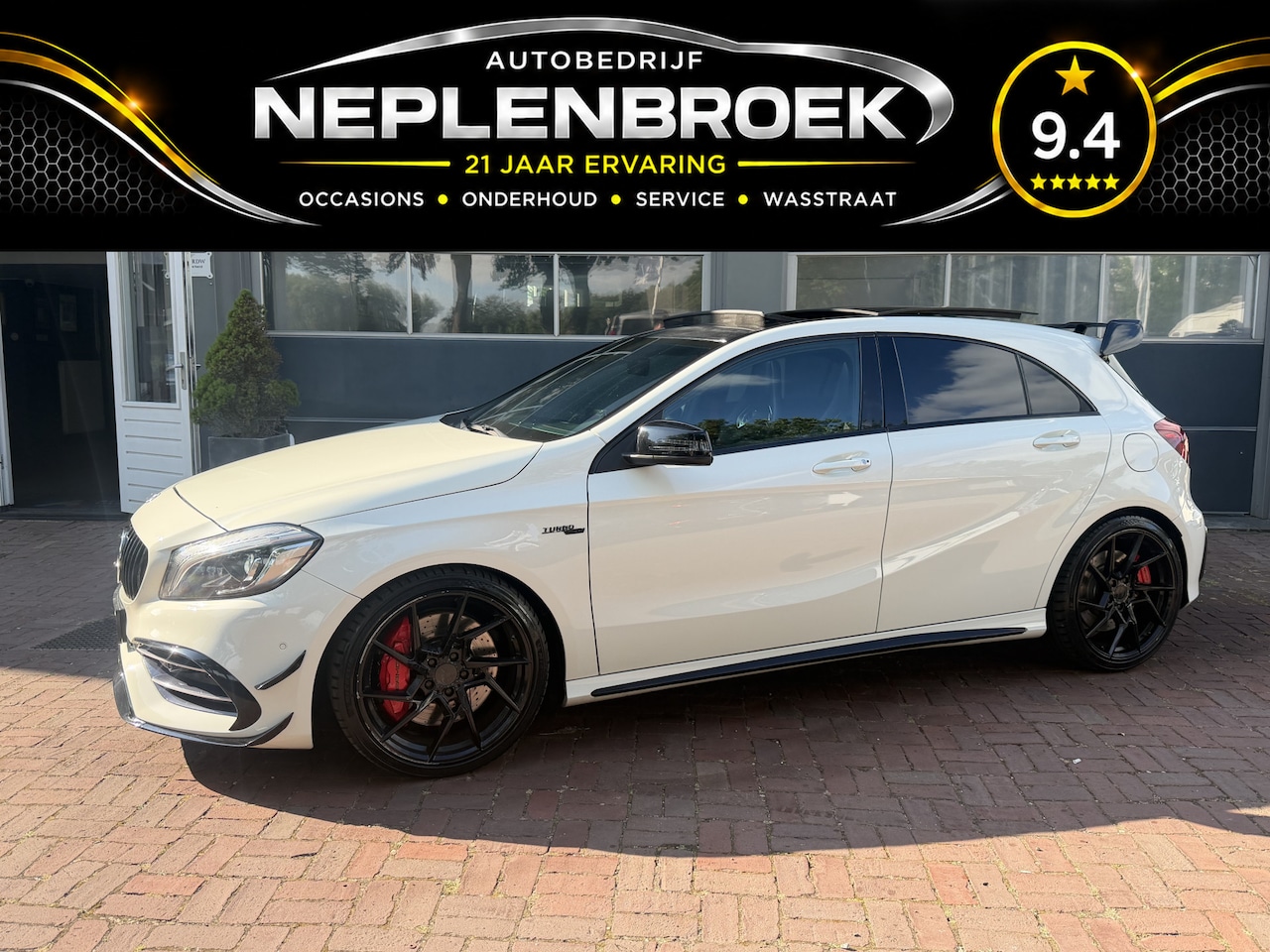 Mercedes-Benz A-klasse - AMG 45 4MATIC 2016 Km 157.000 Nap 381PK Dealer onderhouden - AutoWereld.nl