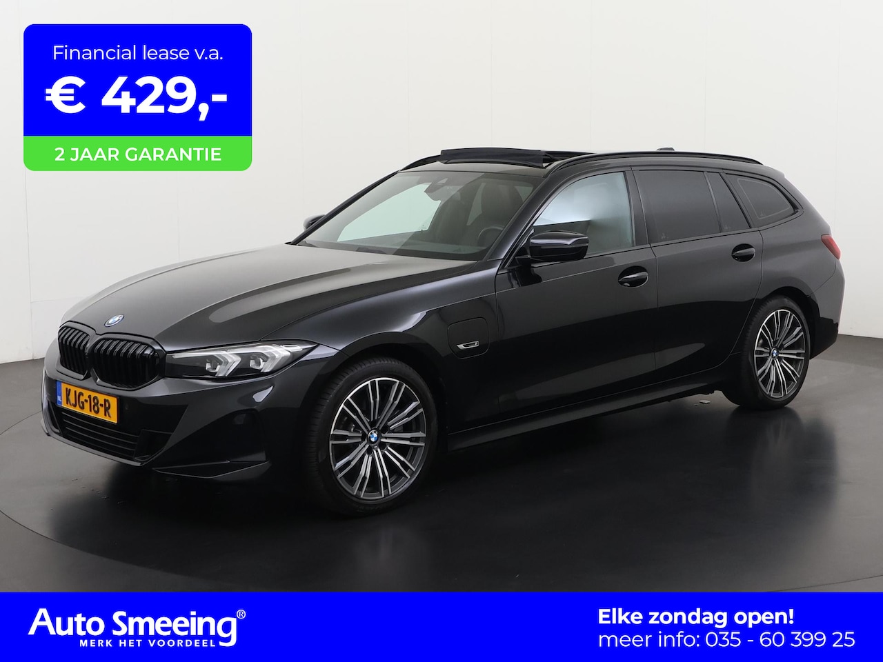 BMW 3-serie Touring - 320e xDrive Sport Line Shadow Facelift | Panoramadak | Leder | Live Cockpit Plus | Zondag - AutoWereld.nl