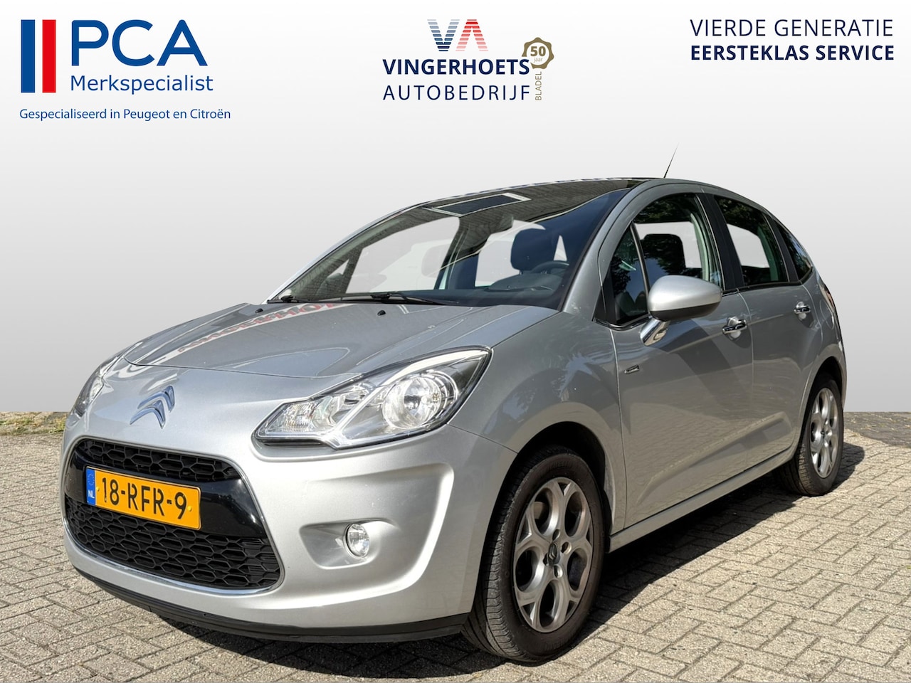 Citroën C3 - 1.6 VTi Exclusive * AUTOMAAT * Nog een nette complete Automobiel * Vingerhoets; Vierde Gen - AutoWereld.nl