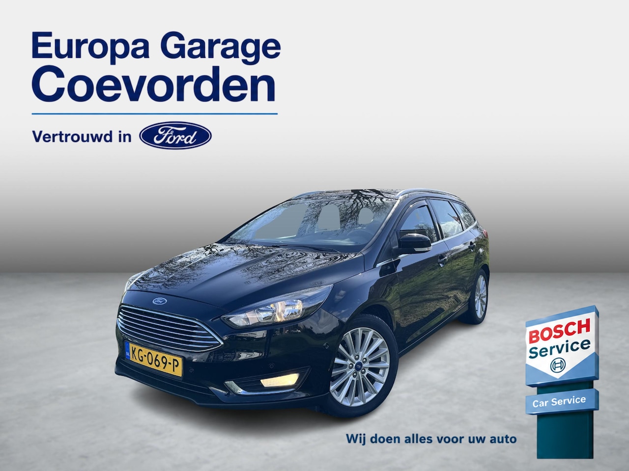 Ford Focus Wagon - 1.0 EB 125PK Titanium | DEALER OND. | NIEUWE DISTRIBUTIE | ADV. TECH PACK | - AutoWereld.nl