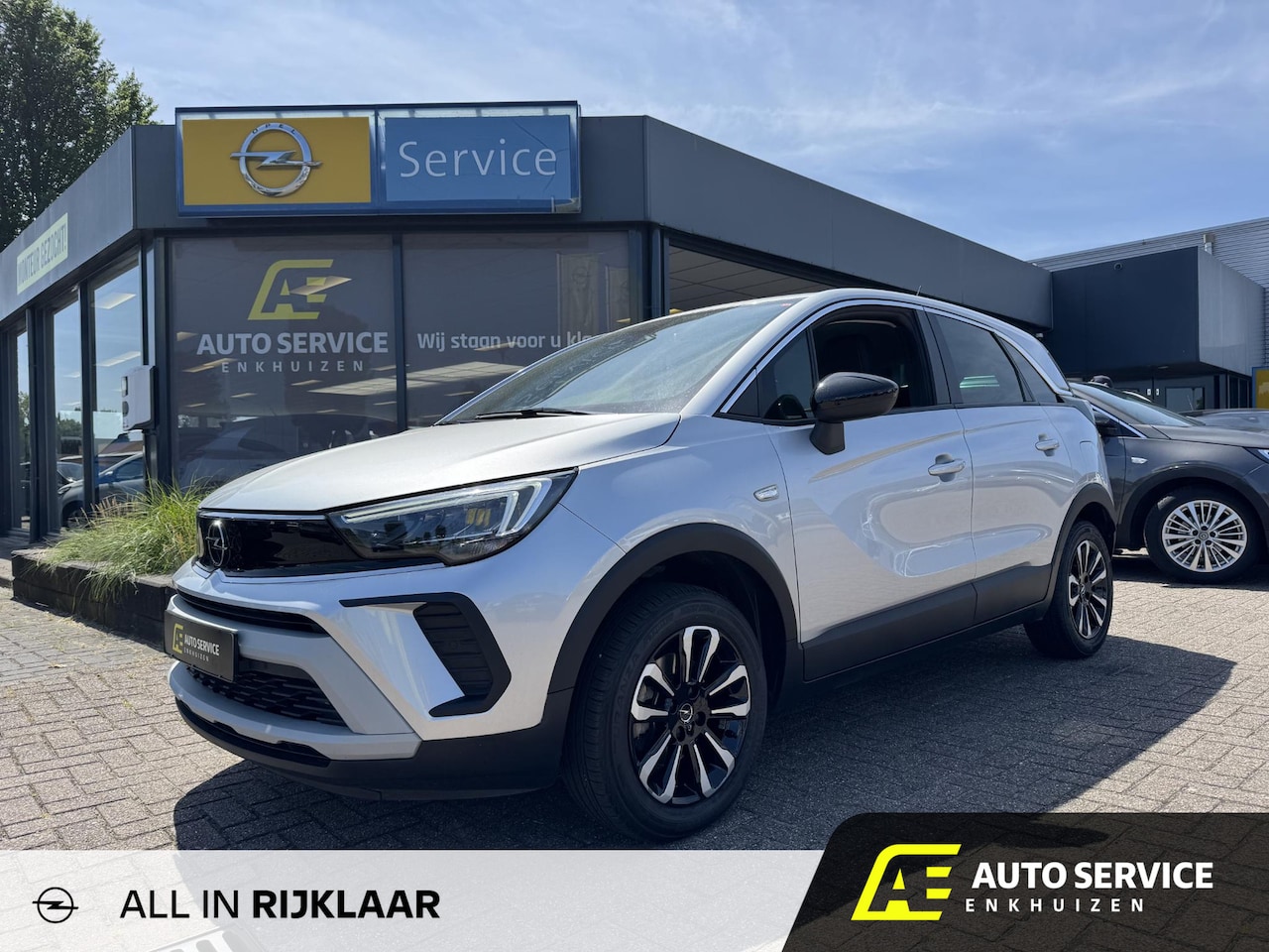 Opel Crossland - 1.2 Turbo 130 pk Elegance automaat Als nieuw! Incl. garantie-beurt | Climate control | Cru - AutoWereld.nl