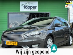 Ford Focus Wagon - 1.0 Titanium|2e Eigenaar|Navigatie|CruiseControl|Climatronic|PDC|Dealer Onderhouden|