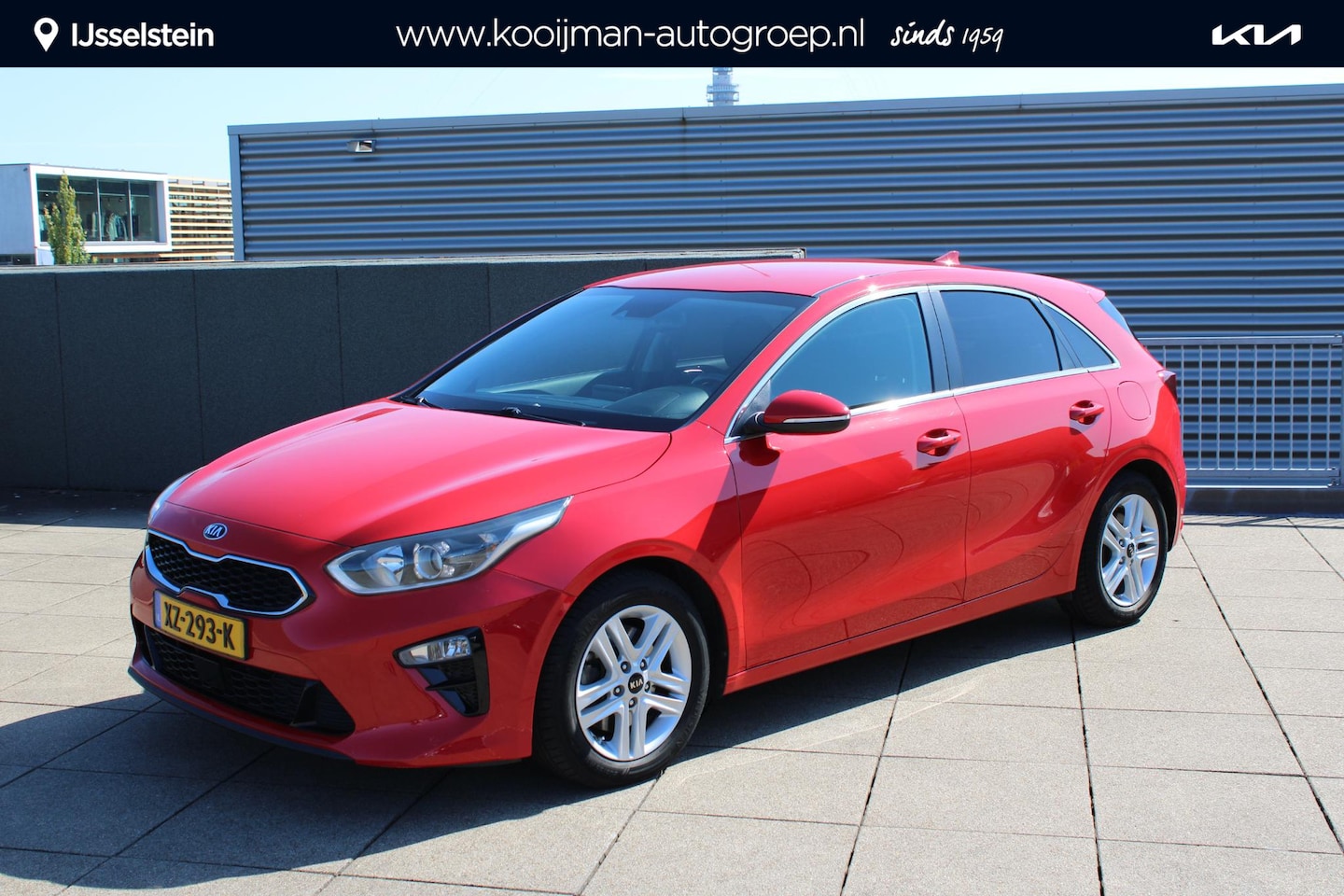 Kia Cee'd - Ceed 1.4 T-GDi DynamicPlusLine AUTOMAAT STOEL- STUURVERWARMING, EXTRA GETINT GLAS, NAVIGAT - AutoWereld.nl