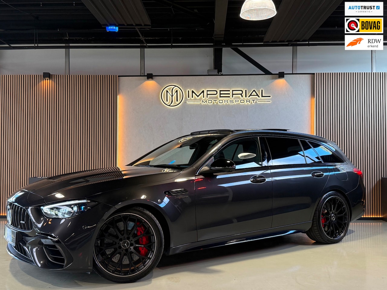 Mercedes-Benz C-klasse - C63S E Performance 680PK|Pano|HuD|Achterasbes| - AutoWereld.nl