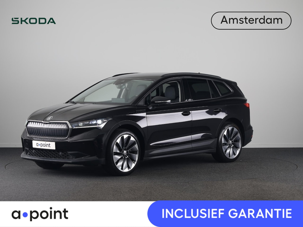 Skoda Enyaq iV - 60 180 pk | Navigatie | Parkeersensoren | Achteruitrijcamera | Lederen bekleding | Autom. - AutoWereld.nl