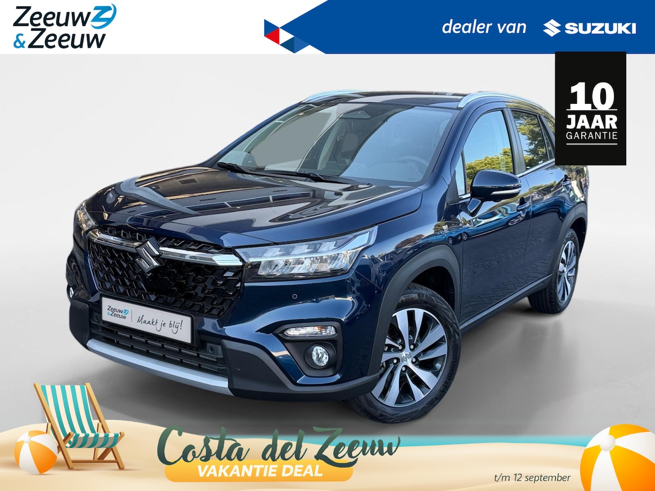Suzuki S-Cross - 1.4 Boosterjet Style Smart Hybrid | Demo Deal | 360 Camera | Hoge Zit | Stoelverwarming | - AutoWereld.nl