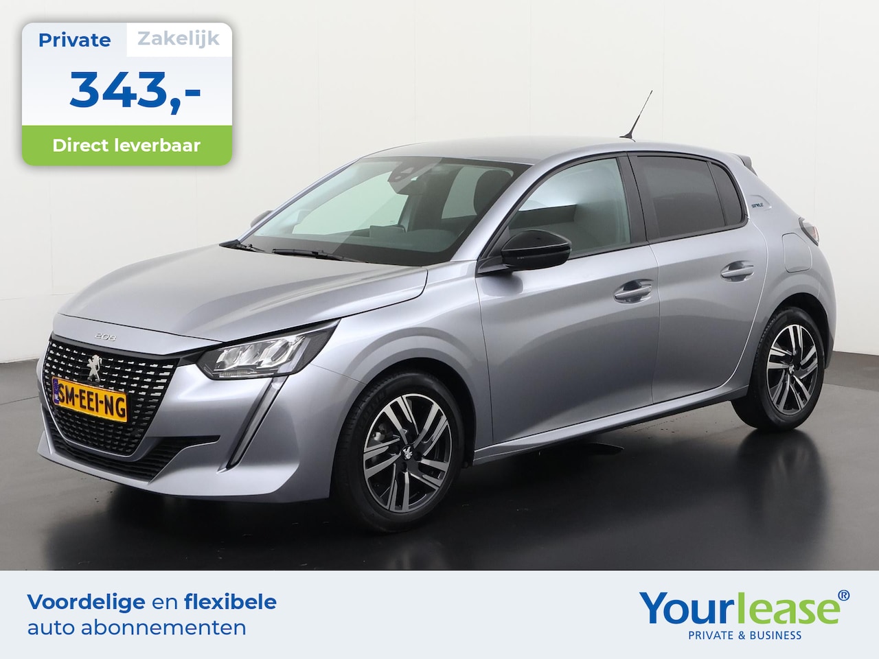 Peugeot 208 - 1.2 PureTech 75 Style | All-in 343,- Private Lease | Direct uit voorraad - AutoWereld.nl