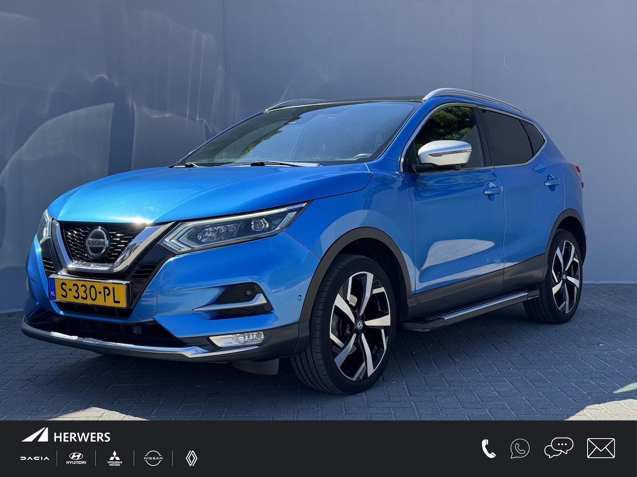 Nissan Qashqai - 1.6 Tekna + / 1.500 KG Trekgewicht / Panoramadak / Voorruitverwarming / Bose Audio /Ledere - AutoWereld.nl