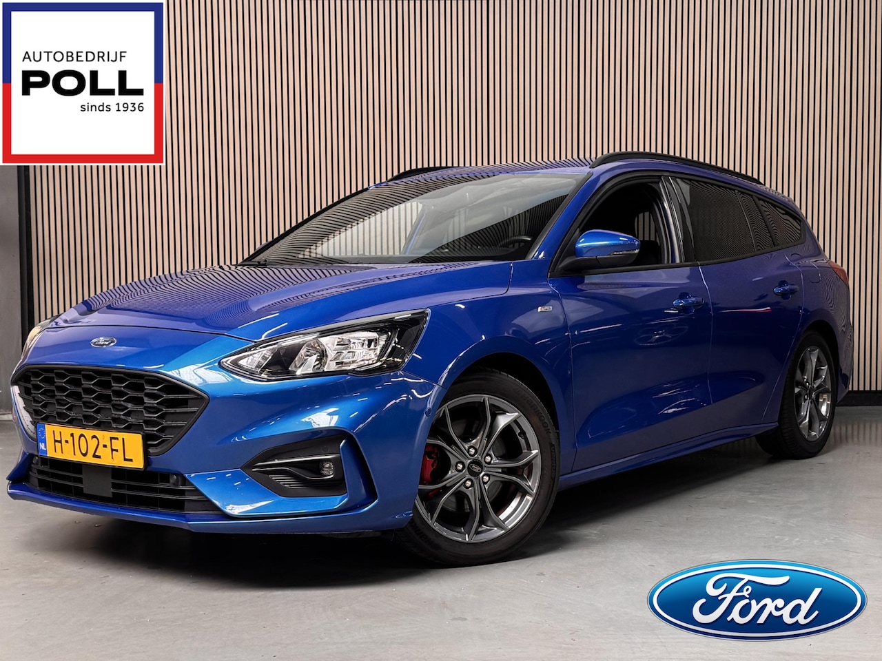 Ford Focus Wagon - 1.0 EcoBoost ST Line B&O Navi Camera Winter Adap. Cruise Parking pack Wagon Dealeronderhou - AutoWereld.nl