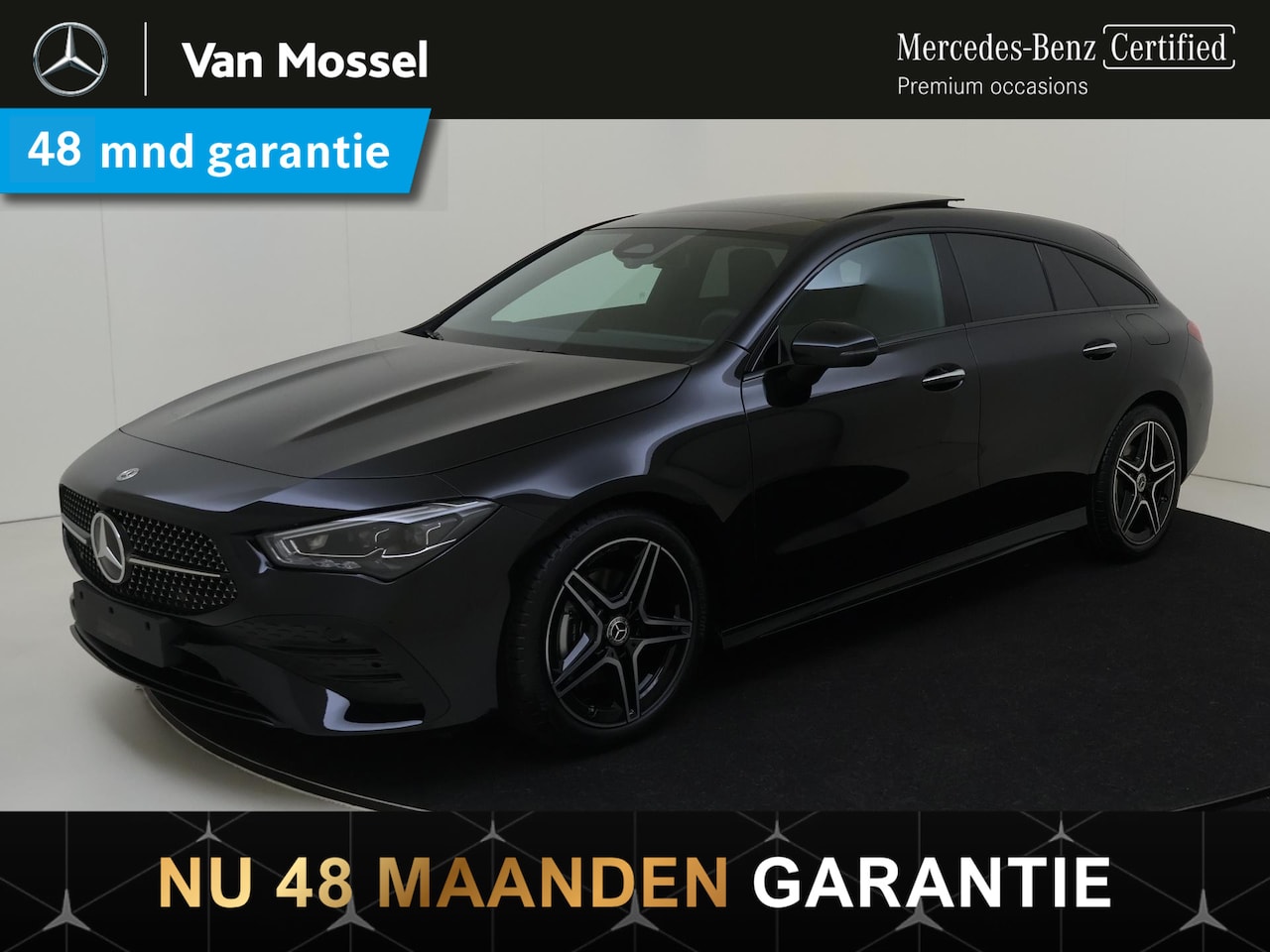 Mercedes-Benz CLA-klasse Shooting Brake - 180 Star Edition AMG LIMITED / Nightpakket / Panoramaschuifdak / Smartphone-integratie / D - AutoWereld.nl
