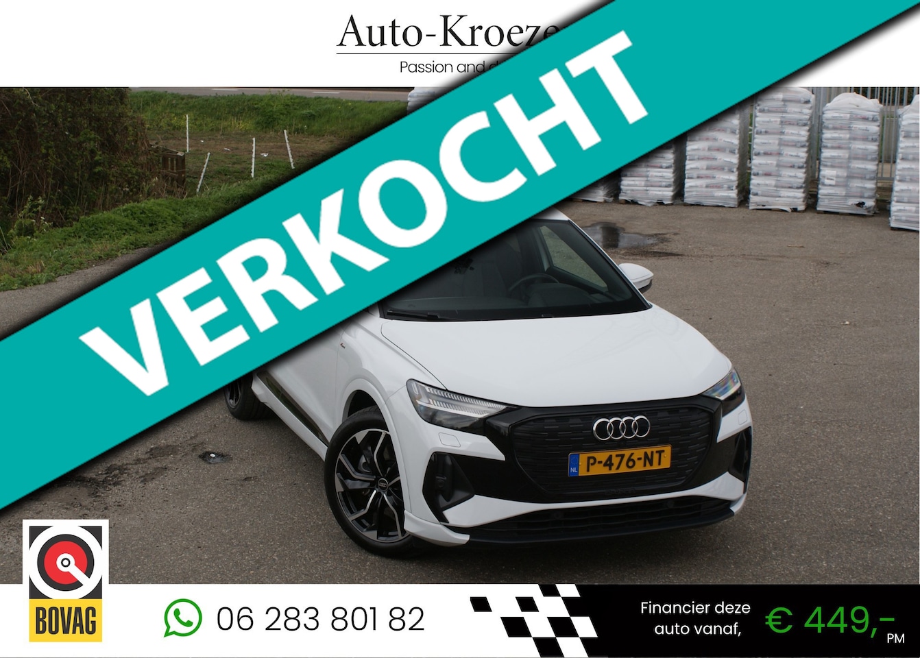 Audi Q4 e-tron - 50 quattro Launch edition S Competition 77 kWh | S Line| SOH 93,8% | 1 eigenaar | - AutoWereld.nl