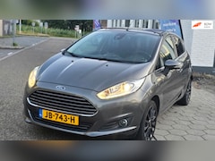 Ford Fiesta - 1.0 EcoBoost Titanium*3e eig* dealer onderhoud *airco ijs*navi* velgen*nap*apk* rijd perfe