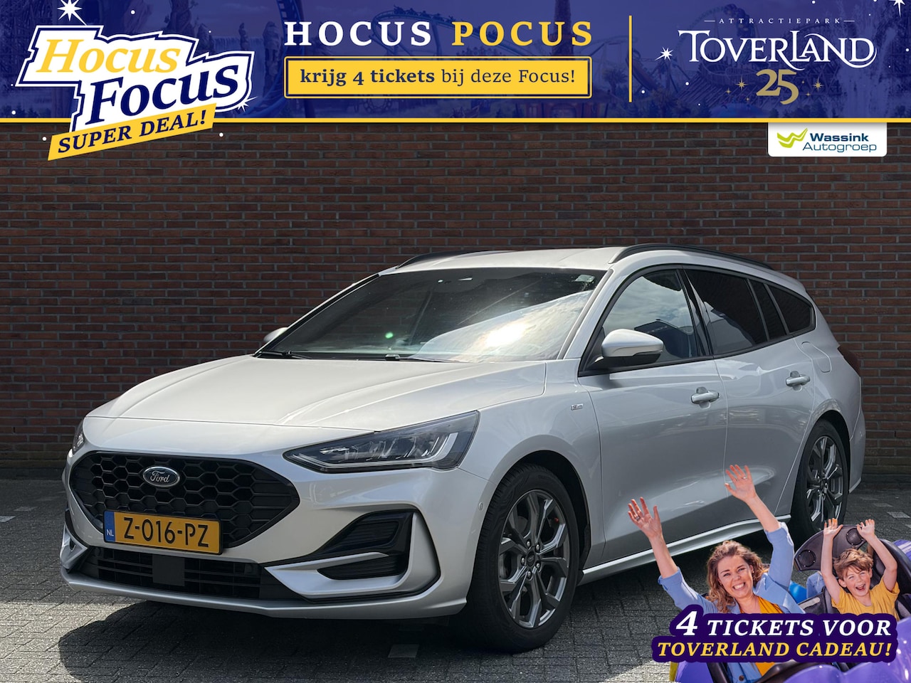 Ford Focus Wagon - 1.0 EcoBoost Hybrid 125pk ST-Line I Achteruitrijkcamera I Airco I Stoelverwarming I - AutoWereld.nl