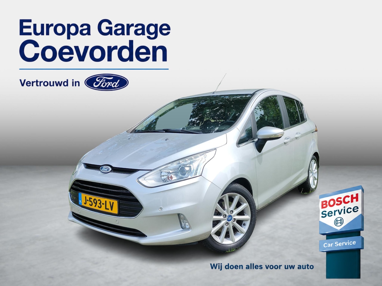 Ford B-Max - 1.0 EB 100PK Titanium | NIEUWE DISTRIBUTIE | CLIMA | CRUISE | NAVI | - AutoWereld.nl